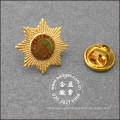 Plated Metal Badge, Gold Plated Badge (GZHY-LP-021)